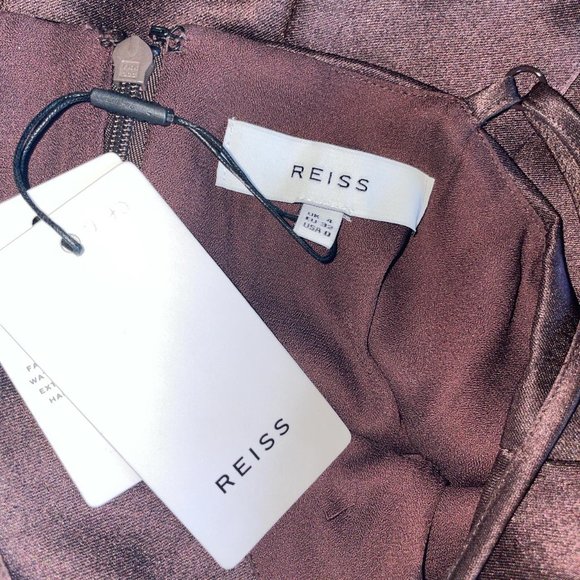 Reiss Womens Brown and Tan Jumpsuit - Picture 4 of 5